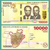 Burúndi - Cédula 10000 Francos 2015