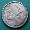 Canadá -  Moneda   25 centavos 1953