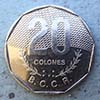 Costa Rica - Moneda 20 Colones 1994