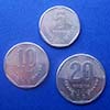 Costa Rica - Lote moedas 5 / 10 / 20 Colones 1985
