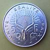 Djibouti - Coin  5 Francs 1991