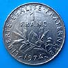 Francia - Moneda  1 Franco 1974