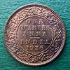 India Británica - Moneda 1/2 Anna 1936