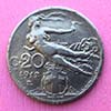 Italia - Moneda  20 centésimos 1912