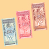 Mongolia -  Banknotes lot 10 / 20 / 50 Mongo 1993