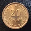 Mozambique - Coin  20 cents 1974