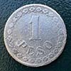Paraguai - Moeda  1 Peso 1925