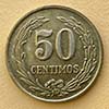 Paraguai - Moeda 50 céntimos 1951