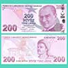 Turquia - Cédula 200 Liras 2009