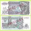 Zaire - Specimen banknote  5 New Makuta 1993