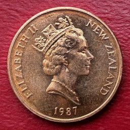 New Zealand - Coin 2 cents 1987