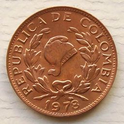 Colombia - Coin 5 cents 1978