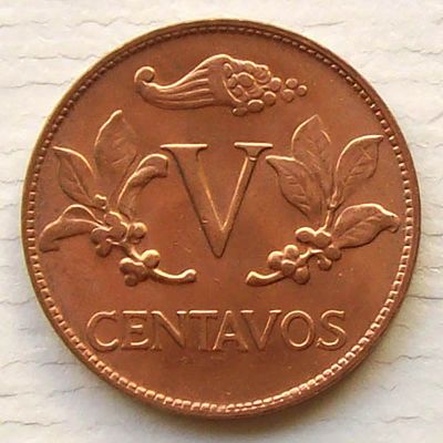 Colombia - Coin 5 cents 1978