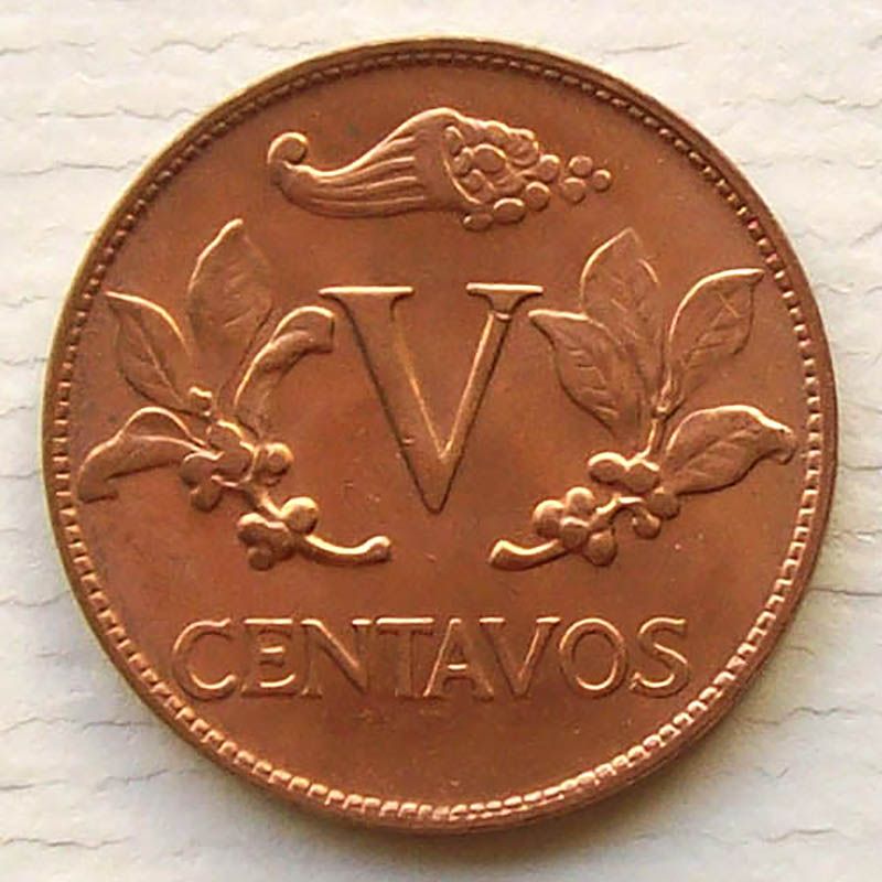 Colombia - Moneda 5 centavos 1978