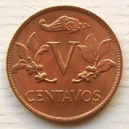Colombia - Moneda 5 centavos 1978