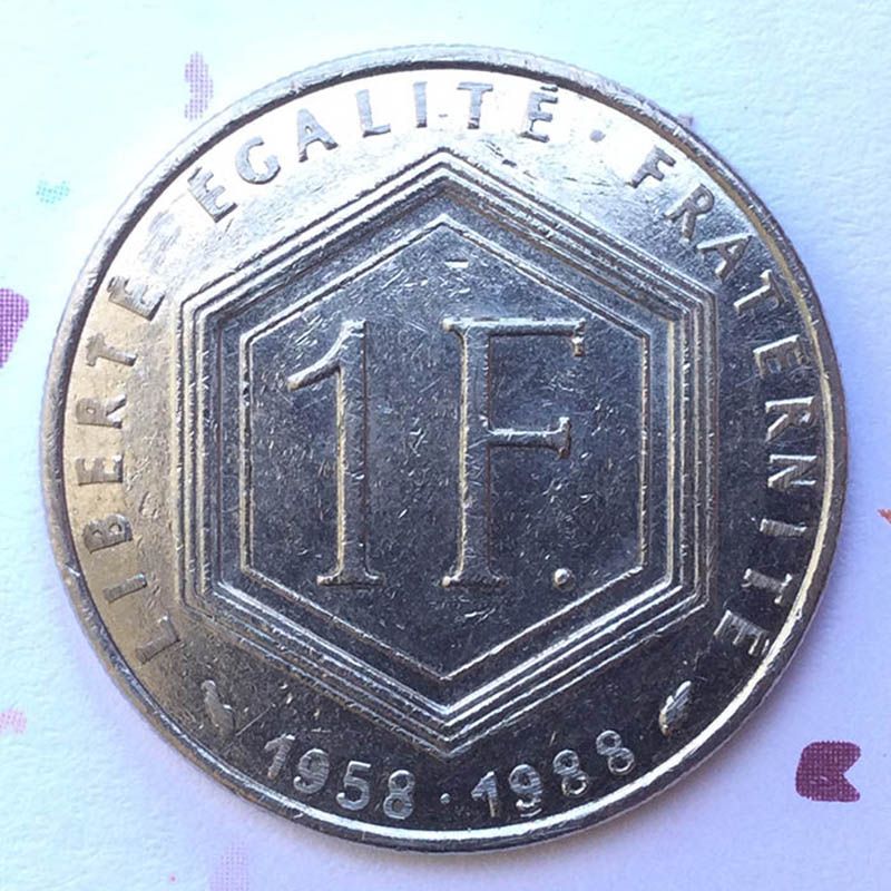 France - Coin 1 Franc 1988