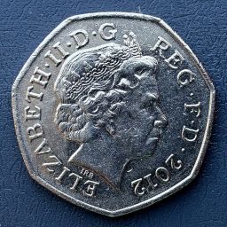 Gran Bretaña - Moneda 50 Peniques 2012