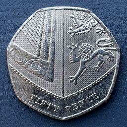 Gran Bretaña - Moneda 50 Peniques 2012