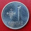 Lituania - Moneda 1 centavo 1991