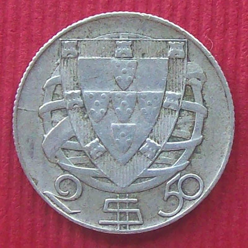 Portugal - Coin 2.50 Escudos 1940