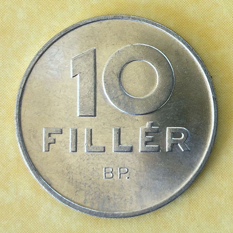Hungría - Moneda 10 Filler 1975
