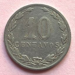 Argentina - Coin 10 cents Mon. Nac. 1931
