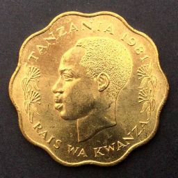 Tanzania - Moneda 10 Senti 1981