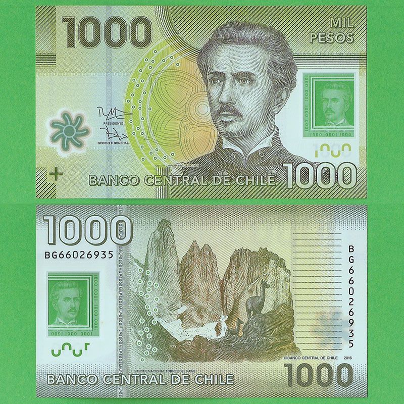 Chile - Billete 1.000 Pesos 2016