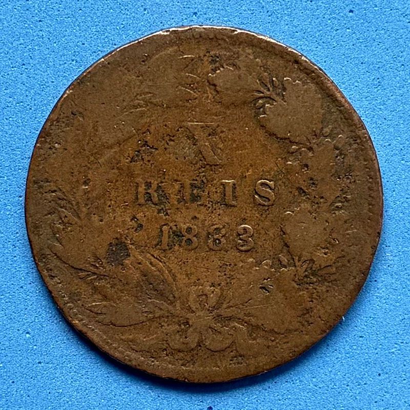 Portugal - Coin 10 Reis 1883