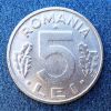 Rumania - Moneda 5 Lei 1992