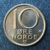 Noruega - Moneda 10 Ore 1990