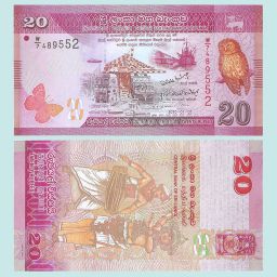 Sri Lanka - Billete 20 Rupias 2010