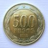 Chile - Coin 500 Pesos 2015