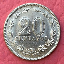 Argentina - Coin 20 cents Mon. Nac. 1942