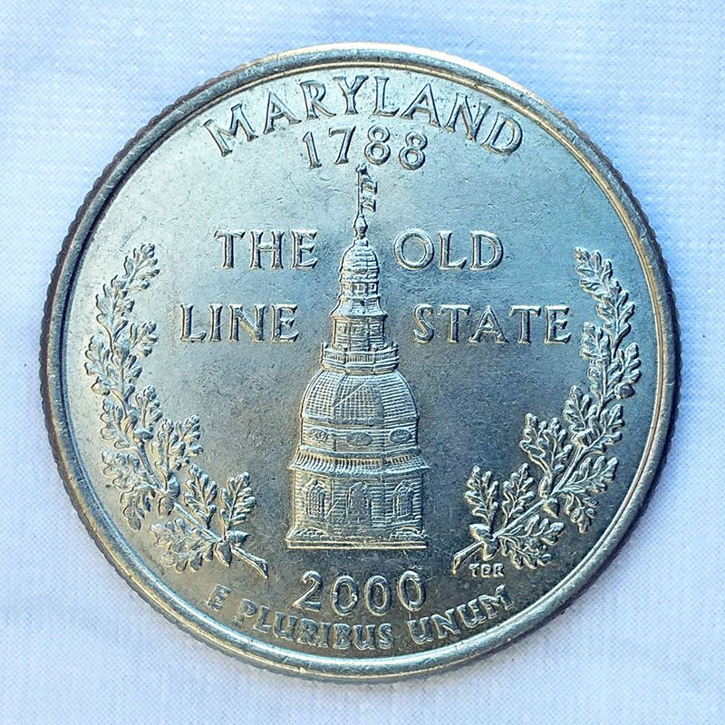 United States - Coin 25 cents 2000 D - Maryland