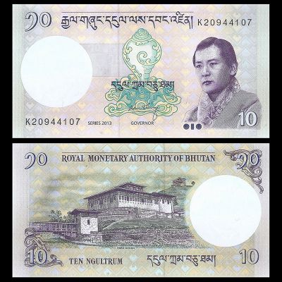 Bhutan - Banknote 10...