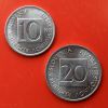 Eslovenia - Lote monedas 10 y 20 Stotinov 1992