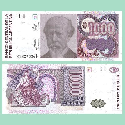 Argentina - Banknote 1,000...