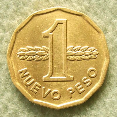 Uruguay - Moneda 1 Nuevo...