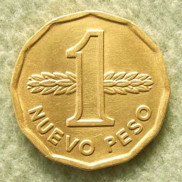 Uruguay - Coin 1 New Peso 1976