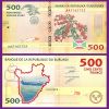 Burundi - Billete 500 Francos 2015