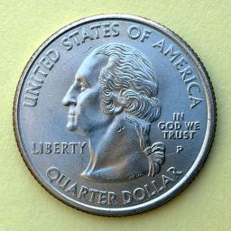 Estados Unidos - Moneda 25 centavos 2001 P - Vermont