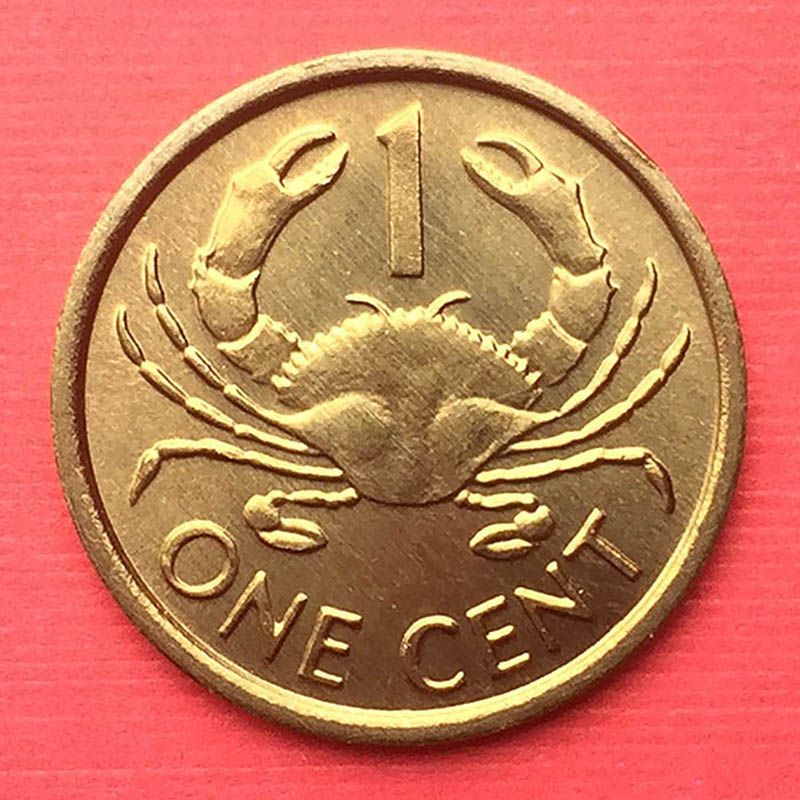 Seychelles - Moneda 1 Centavo 1997