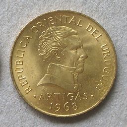 Uruguay - Moneda 5 Pesos 1968