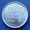 South Korea - Coin 1 Won 1969