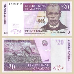 Malawi - Billete 20 Kwacha 2007