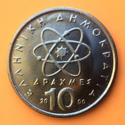 Grecia - Moneda 10 Dracmas 2000