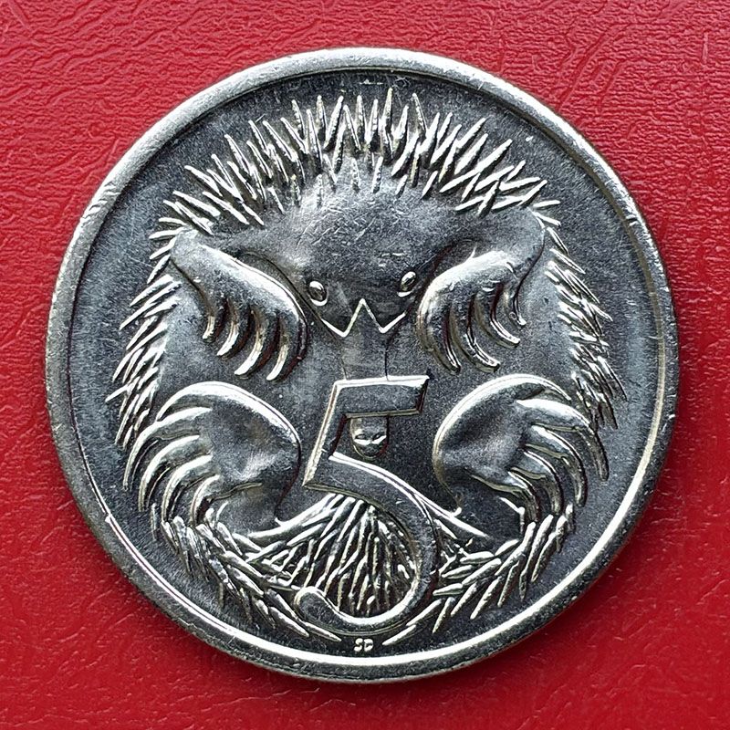 Australia - Moneda 5 centavos 2000