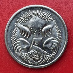 Australia - Moneda 5 centavos 2000