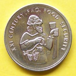 Turquía - Moneda 50.000 Liras 1999 (FAO)